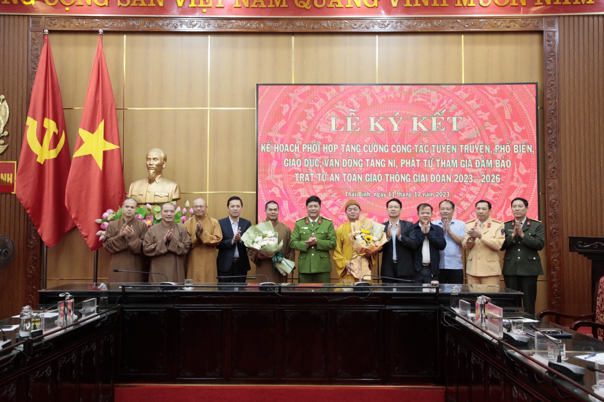 Thái Bình: Tăng cường tuyên truyền, phổ biến, giáo dục, bảo đảm trật tự an toàn giao thông giai đoạn 2023 – 2026 Thái Bình: Tăng cường tuyên truyền, phổ biến, giáo dục, bảo đảm trật tự an toàn giao thông giai đoạn 2023 – 2026