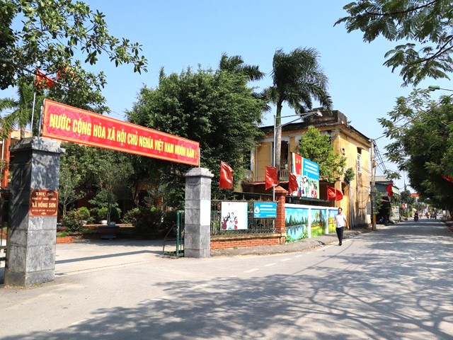 Một góc Nông thôn mới xã Hồng Sơn, huyện Mỹ Đức, Thành phố Hà Nội Một góc Nông thôn mới xã Hồng Sơn, huyện Mỹ Đức, Thành phố Hà Nội