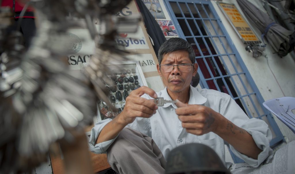 Những thợ rong trên phố Hà Nội Những thợ rong trên phố Hà Nội