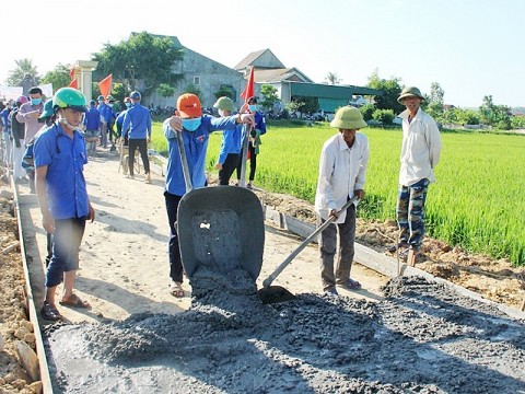 Huyện Lộc Hà (Hà Tĩnh): Lan tỏa phong trào xây dựng nông thôn mới