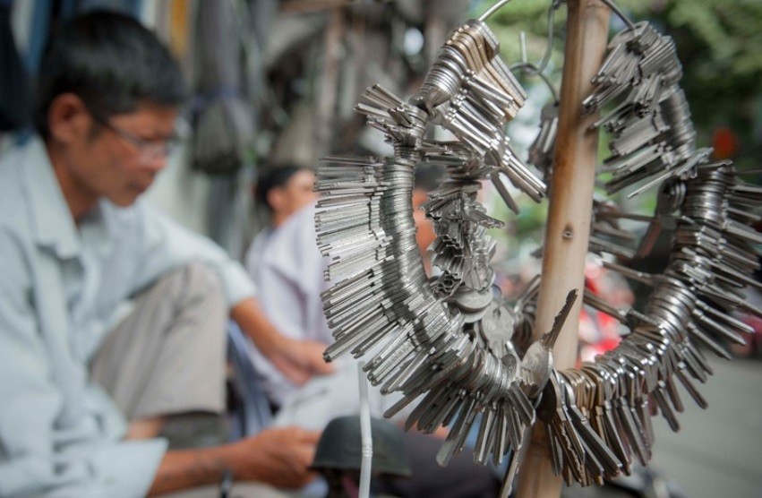 Những thợ rong trên phố Hà Nội Những thợ rong trên phố Hà Nội