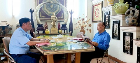 chu tich hiep hoi lang nghe viet nam luu duy dan bieu duong danh gia cao hoat dong cua tap chi lang nghe viet nam