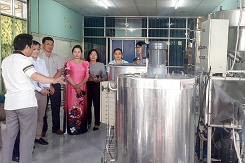 nghiem thu de an ung dung may moc thiet bi cong nghe tien tien vao san xuat