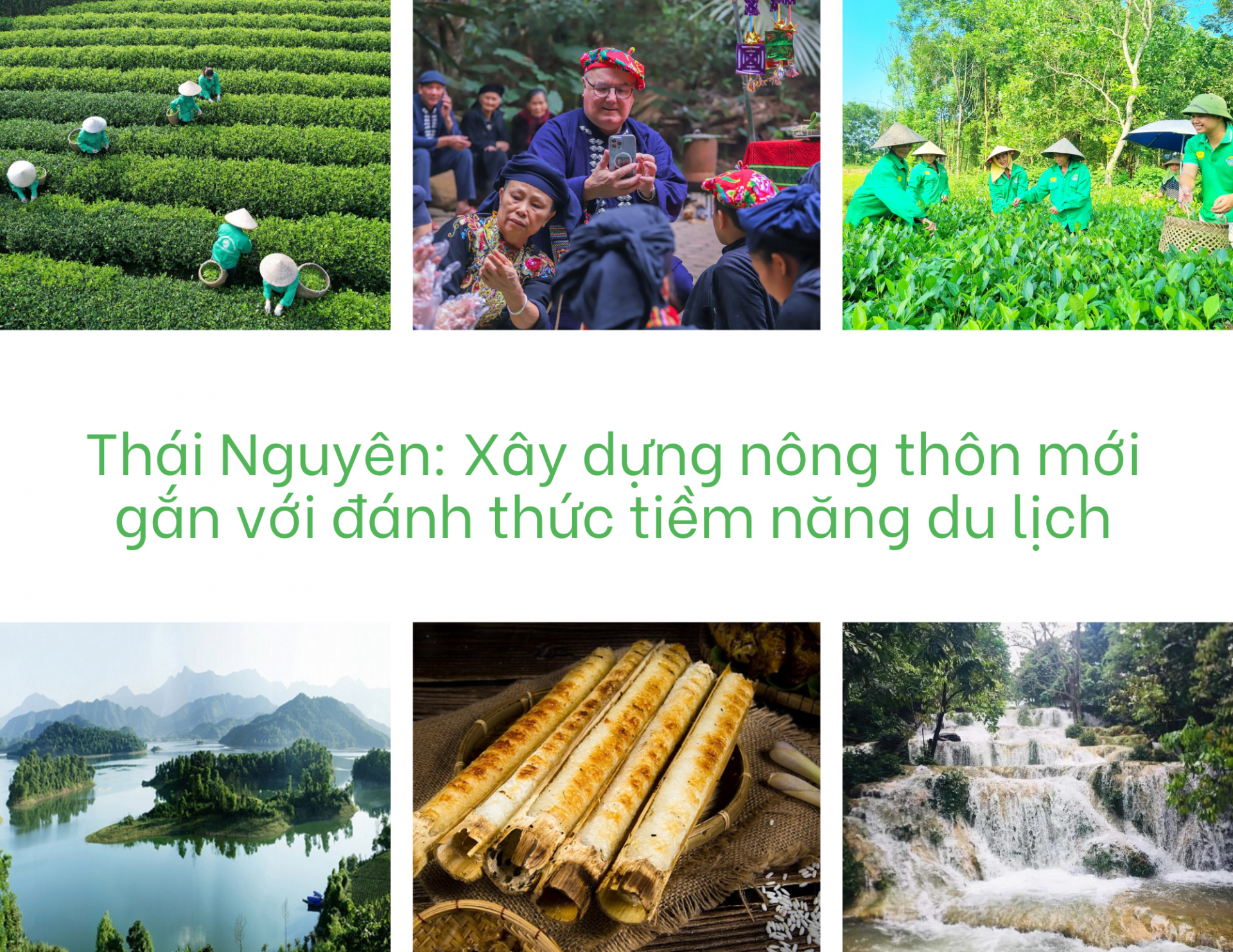 Thái Nguyên: Xây dựng nông thôn mới gắn với đánh thức tiềm năng du lịch