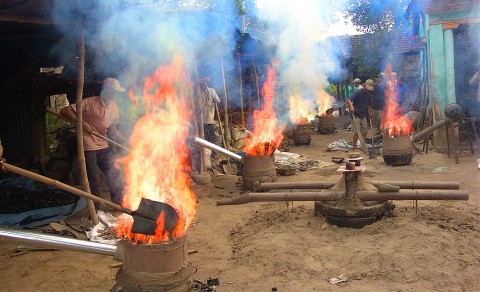 Làng đúc đồng Phước Kiều ngày đêm đỏ lửa để hồi sinh