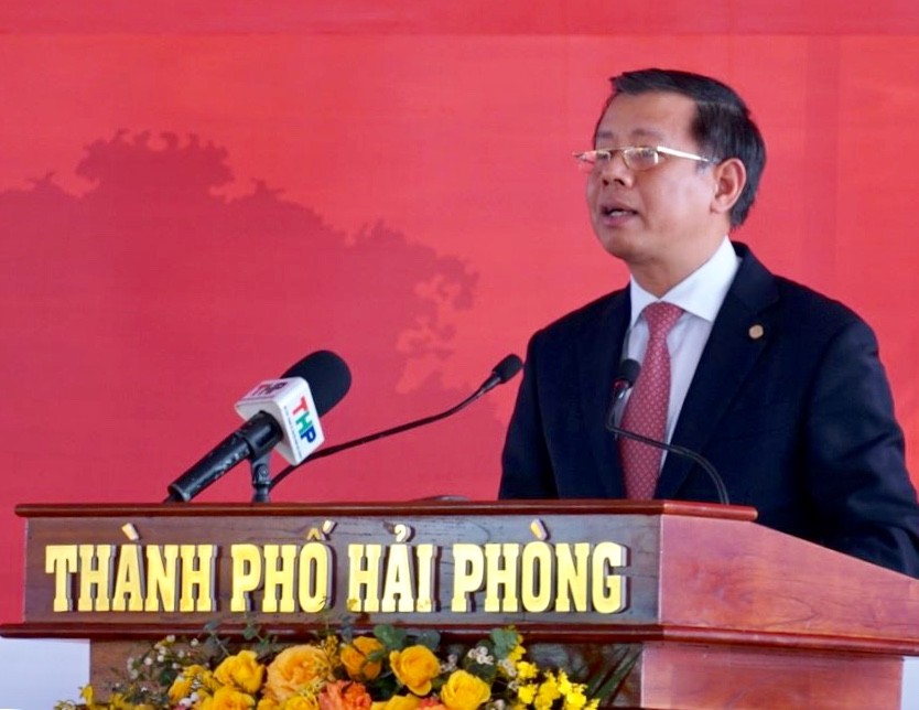 Chủ tịch Quốc hội Vương Đình Huệ khởi công dự án nhà ở xã hội hơn 4000 căn hộ tại Hải Phòng