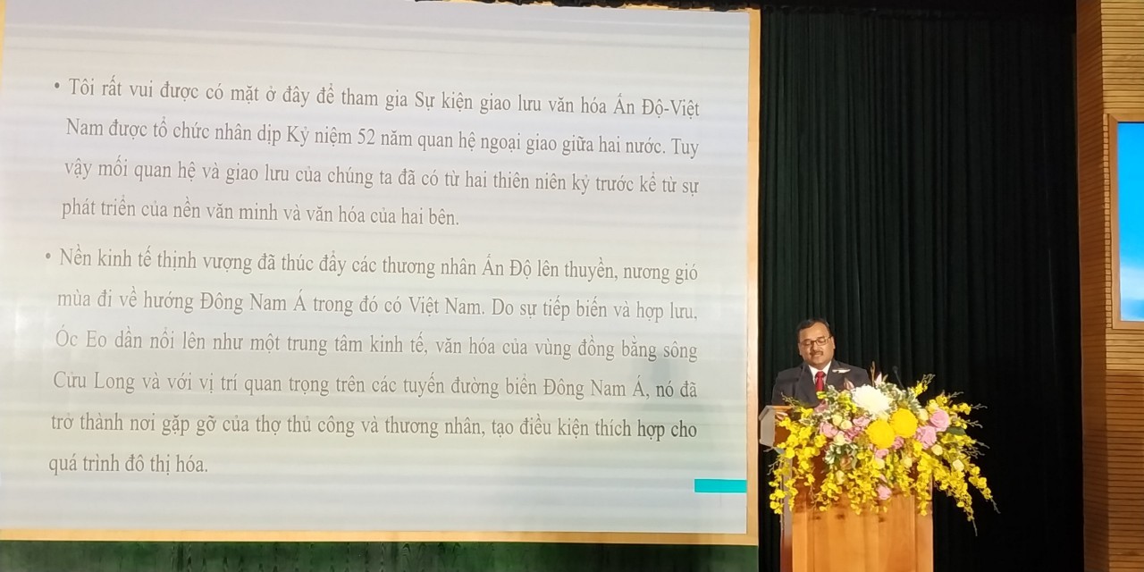 Sôi nổi chương trình  kỷ niệm 52 năm thiết lập quan hệ ngoại giao hai nước  Việt Nam - Ấn Độ Sôi nổi chương trình  kỷ niệm 52 năm thiết lập quan hệ ngoại giao hai nước  Việt Nam - Ấn Độ