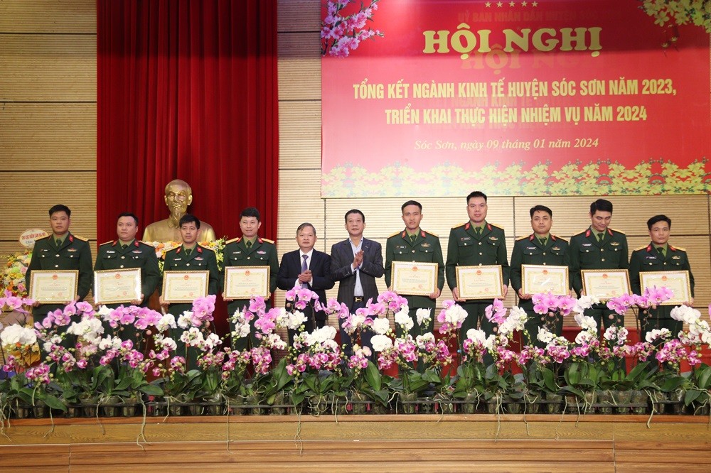 Sóc Sơn: Tổng giá trị sản xuất các ngành kinh tế huyện ước tăng 8,66% Sóc Sơn: Tổng giá trị sản xuất các ngành kinh tế huyện ước tăng 8,66%