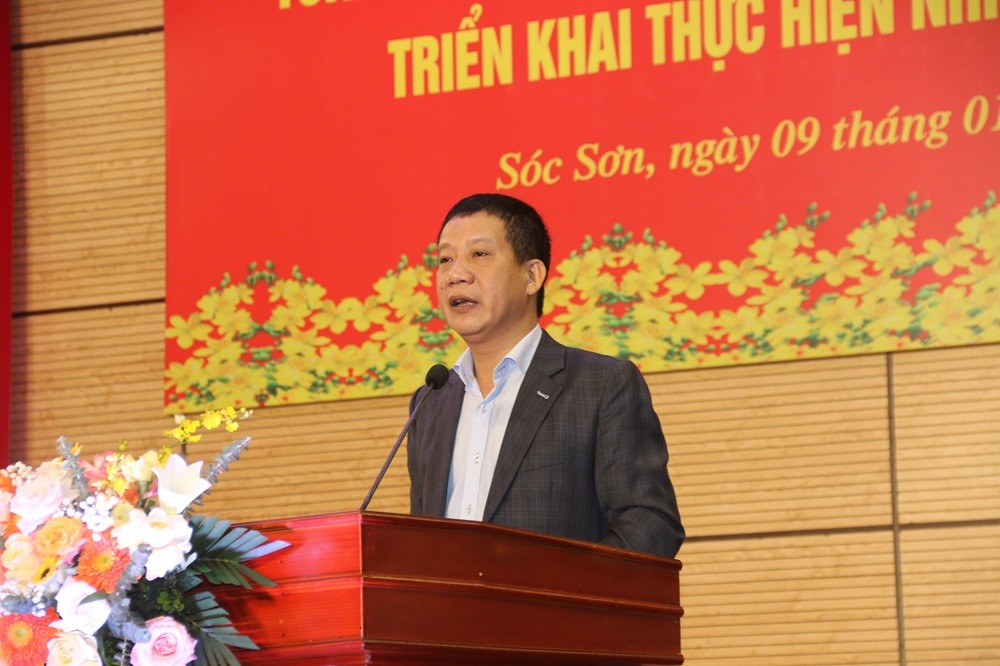 Sóc Sơn: Tổng giá trị sản xuất ước tăng 8,66% Sóc Sơn: Tổng giá trị sản xuất ước tăng 8,66%