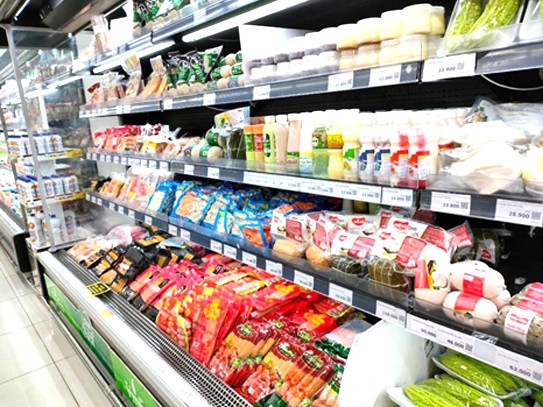 Gian hàng ở Winmart Buôn Ma Thuột Gian hàng ở Winmart Buôn Ma Thuột