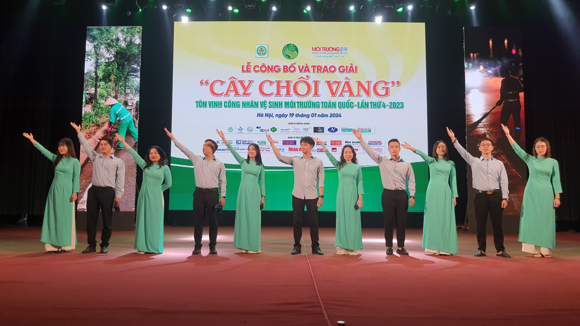 Lễ trao giải Cây chổi vàng - Tôn vinh công nhân vệ sinh môi trường lần thứ 4 - 2023
