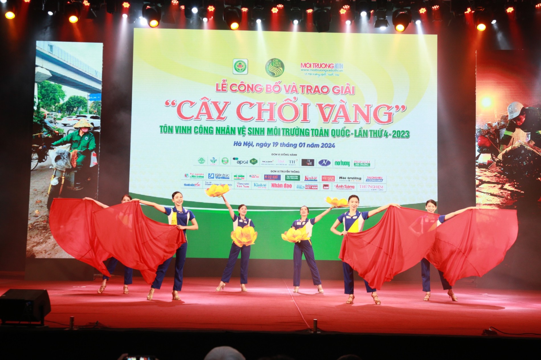 Lễ trao giải Cây chổi vàng - Tôn vinh công nhân vệ sinh môi trường lần thứ 4 - 2023