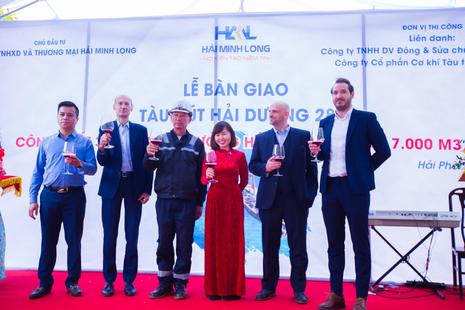 Khánh thành tàu hút Hải Dương 28 - Sản phẩm đầu tiên được sản xuất tại Việt Nam