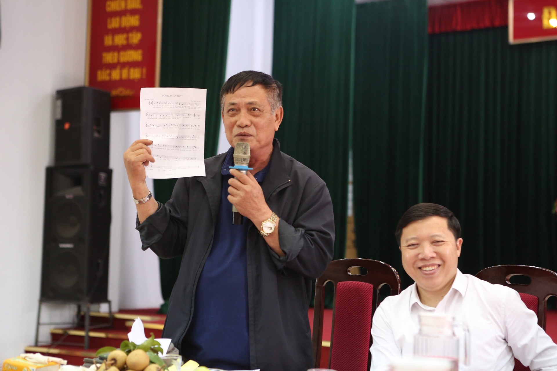 Hội nghị gặp mặt các nhạc sĩ tham gia sáng tác ca khúc về phường Xuân Đỉnh Hội nghị gặp mặt các nhạc sĩ tham gia sáng tác ca khúc về phường Xuân Đỉnh