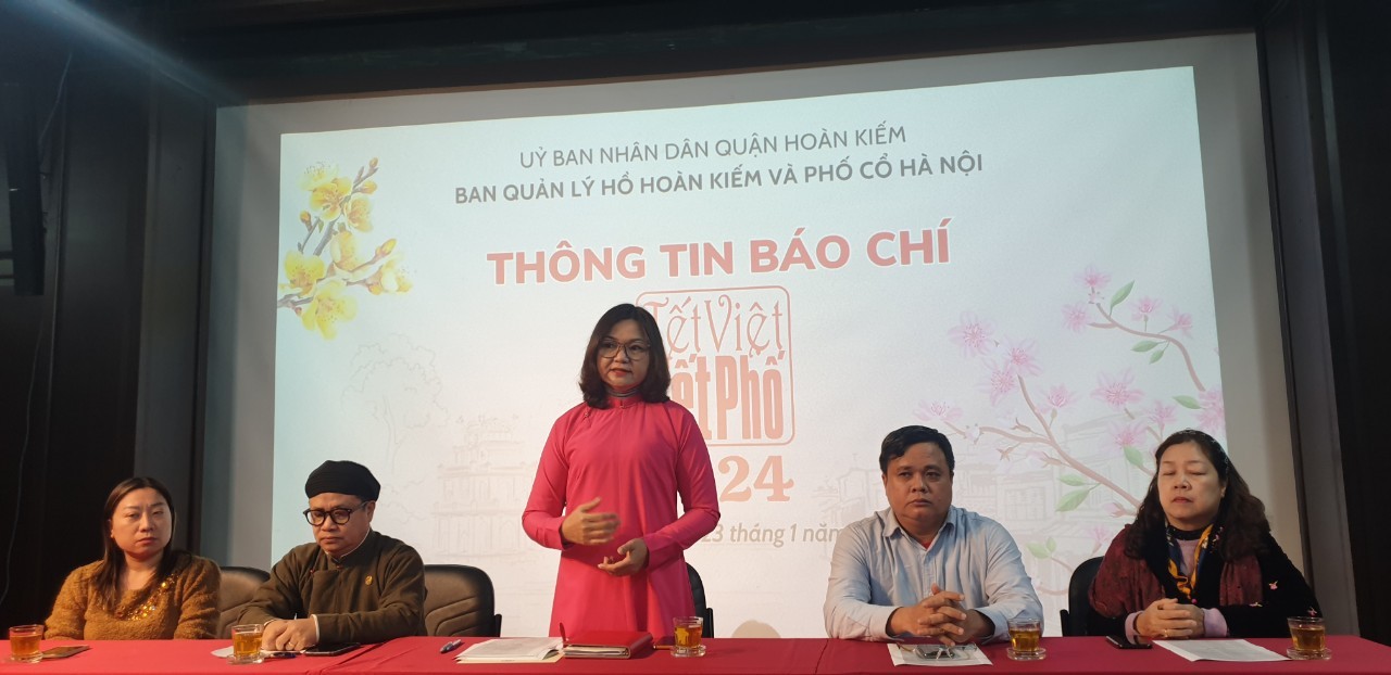 Khởi động chuỗi hoạt động văn hóa đặc sắc “Tết Việt – Tết phố 2024” tại Phố cổ Hà Nội