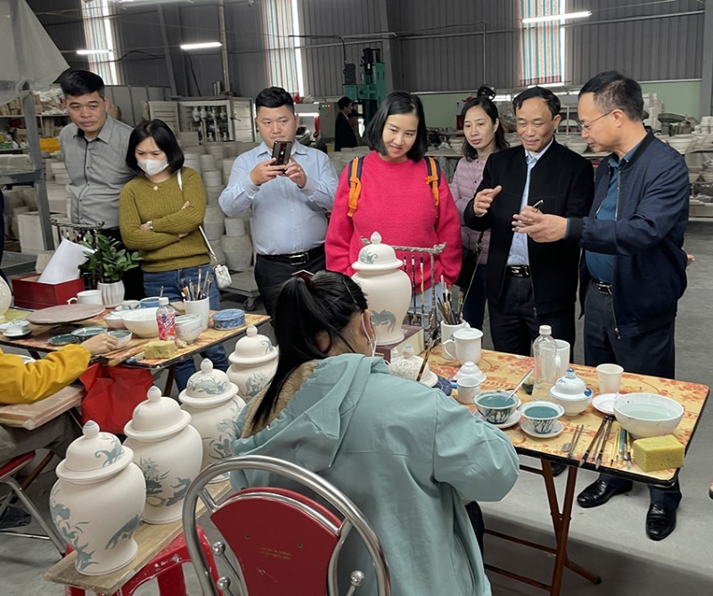 Công tác khuyến công được triển khai ngày một đi vào nền nếp, phát huy tốt hiệu quả Công tác khuyến công được triển khai ngày một đi vào nền nếp, phát huy tốt hiệu quả