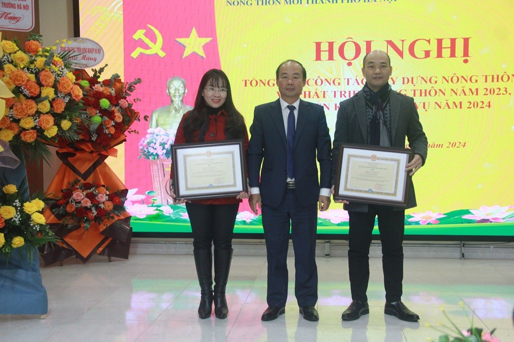 Hà Nội tổng kết công tác xây dựng nông thôn mới và phát triển nông thôn năm 2023 Hà Nội tổng kết công tác xây dựng nông thôn mới và phát triển nông thôn năm 2023