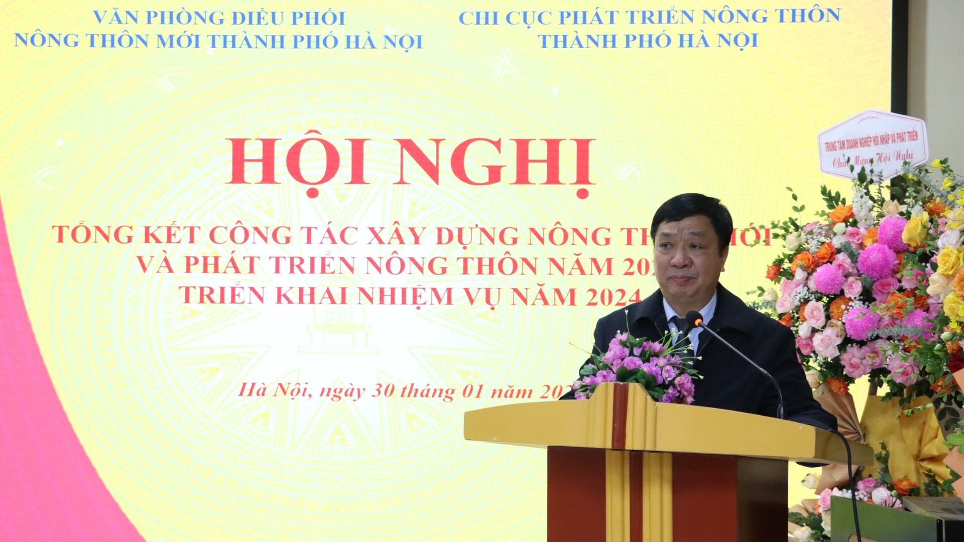 Hà Nội tổng kết công tác xây dựng nông thôn mới và phát triển nông thôn năm 2023 Hà Nội tổng kết công tác xây dựng nông thôn mới và phát triển nông thôn năm 2023