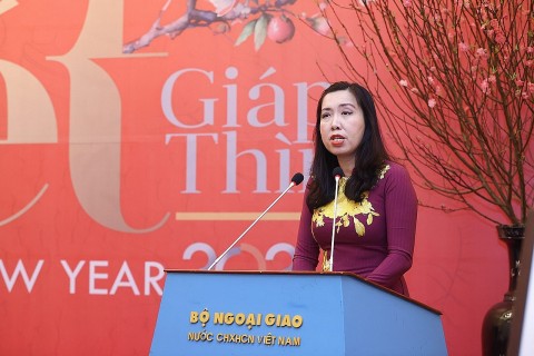 Thứ trưởng Bộ Ngoại giao Lê Thị Thu Hằng gửi Thư chúc Tết đến cộng đồng ta ở nước ngoài