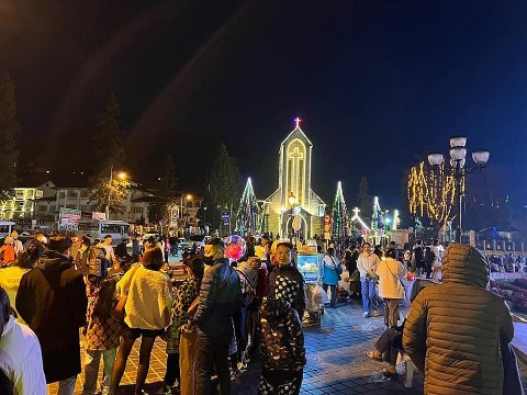 Du lịch Sa Pa tăng trưởng ấn tượng trong dịp Tết Giáp Thìn 2024