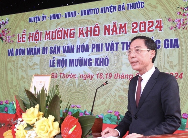 Thanh Hóa: Đón nhận Di sản văn hóa phi vật thể Quốc gia Lễ hội Mường Khô Thanh Hóa: Đón nhận Di sản văn hóa phi vật thể Quốc gia Lễ hội Mường Khô