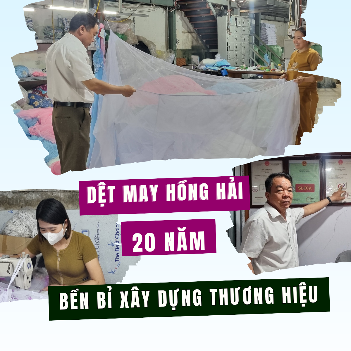 det may hong hai gan 20 nam ben bi xay dung thuong hieu