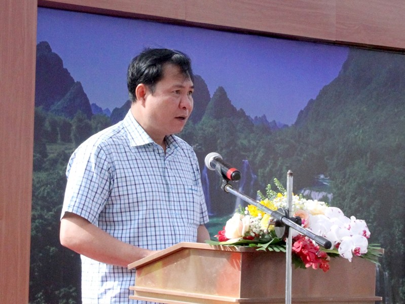 Phó Chủ tịch UBND Tp. Buôn Ma thuột Phạm Tiến Hưng phát biểu tại Liên hoan Phó Chủ tịch UBND Tp. Buôn Ma thuột Phạm Tiến Hưng phát biểu tại Liên hoan