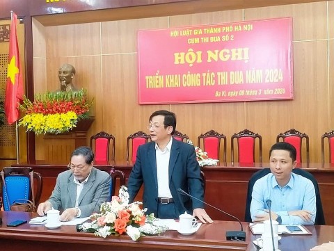 Hội luật gia Hà Nội - Triển khai công tác thi đua năm 2024