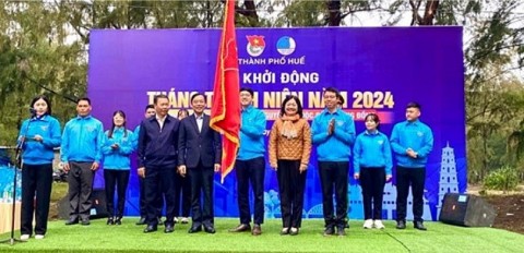 tuoi tre thua thien hue khoi dong thang thanh nien nam 2024