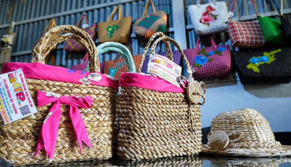 Độc đáo sản phẩm OCOP làm từ dây chuối
