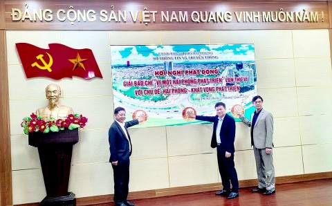 Hải Phòng - Phát động giải báo chí "Vì một Hải Phòng phát triển" lần thứ VI