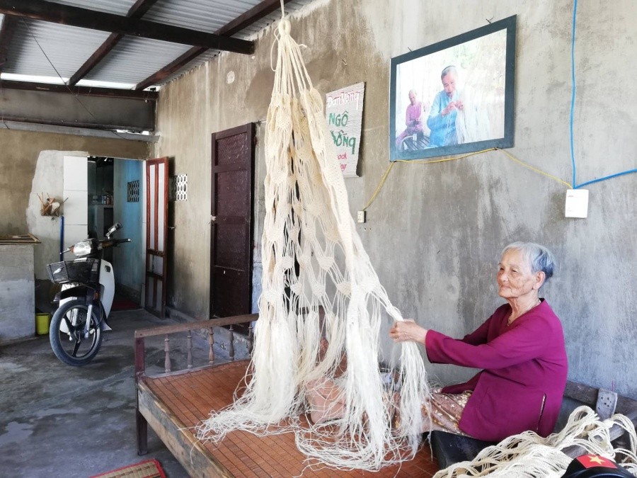 Công nhận nghề đan võng ngô đồng Cù Lao Chàm là Di sản văn hoá phi vật thể quốc gia