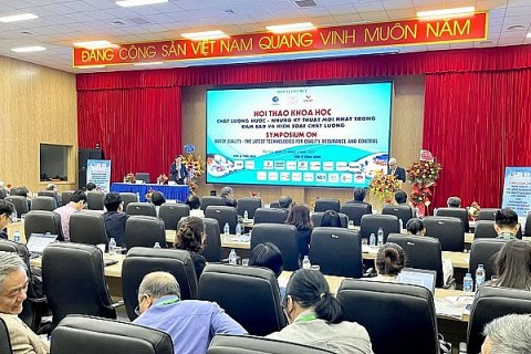 Hội thảo “Chất lượng nước - Những kỹ thuật mới nhất trong đảm bảo và kiểm soát chất lượng”