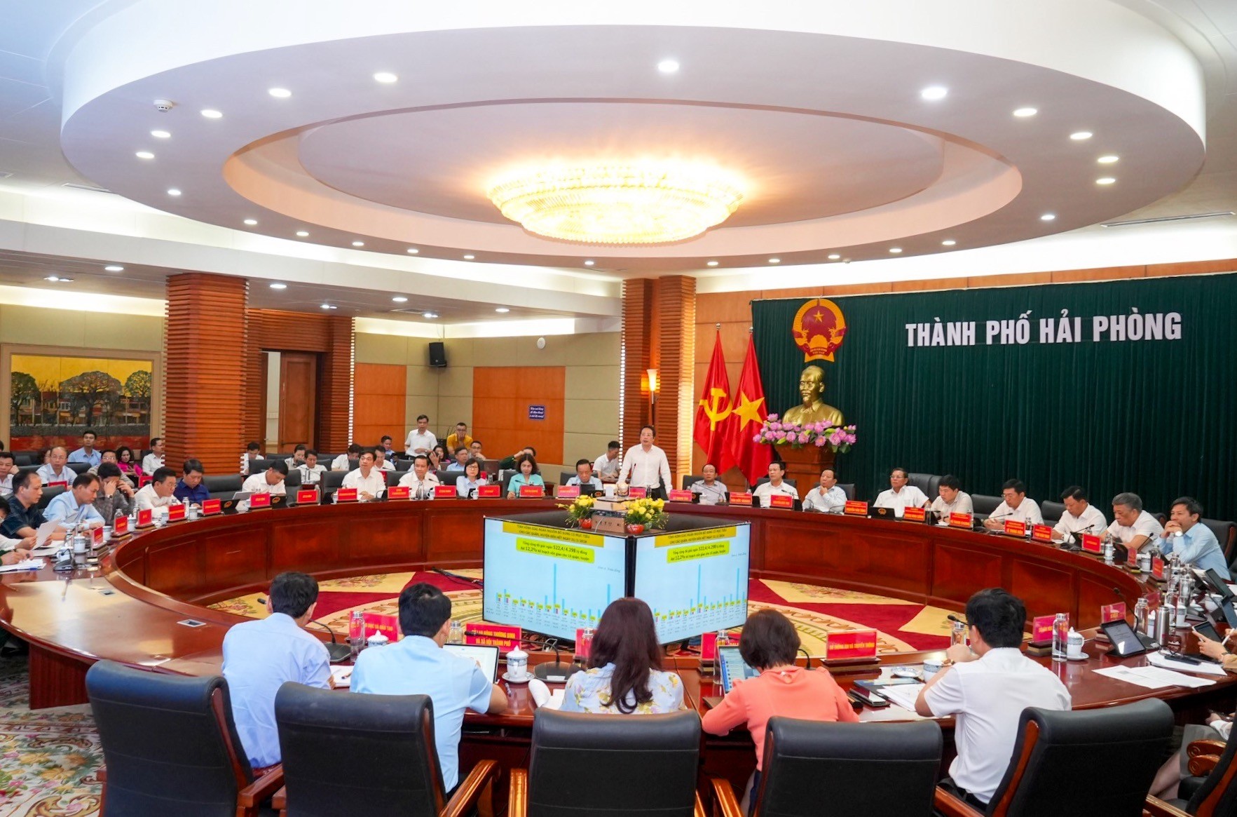 Hải Phòng: Họp phiên thường kỳ trực tuyến tháng 3, đánh giá kết quả thực hiện nhiệm vụ kinh tế – xã hội tháng 3 và Quý 1/2024