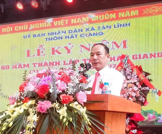 Ông Phạm Đình Hùng, PBT Đảng ủy, Chủ tịch UBND xã Tản Lĩnh Ông Phạm Đình Hùng, PBT Đảng ủy, Chủ tịch UBND xã Tản Lĩnh