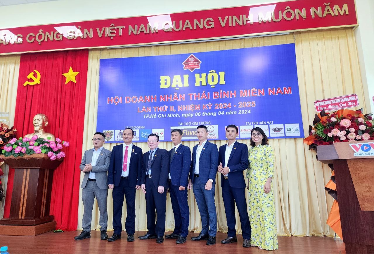 Hội Doanh nhân Thái Bình miền Nam tổ chức Đại Hội lần thứ II, nhiệm kỳ 2024 – 2025