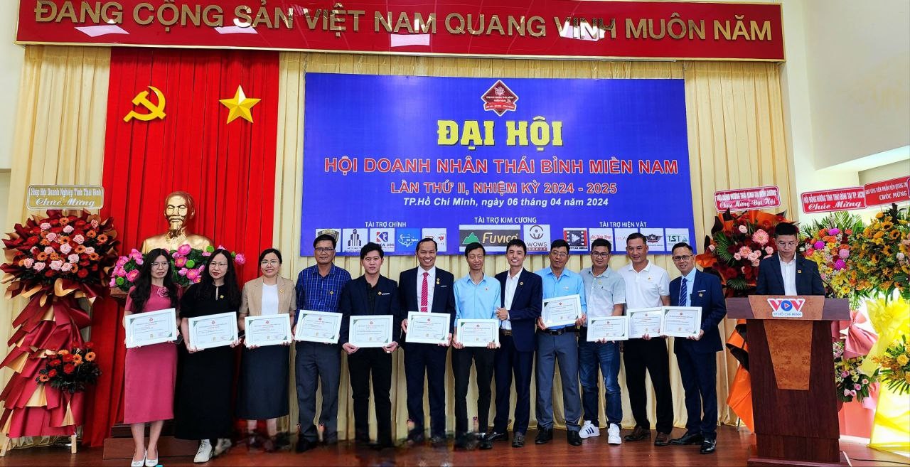 Hội Doanh nhân Thái Bình miền Nam tổ chức Đại Hội lần thứ II, nhiệm kỳ 2024 – 2025