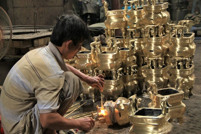 Thăng trầm nghề đúc lư đồng An Hội ở thành phố hồ chí minh