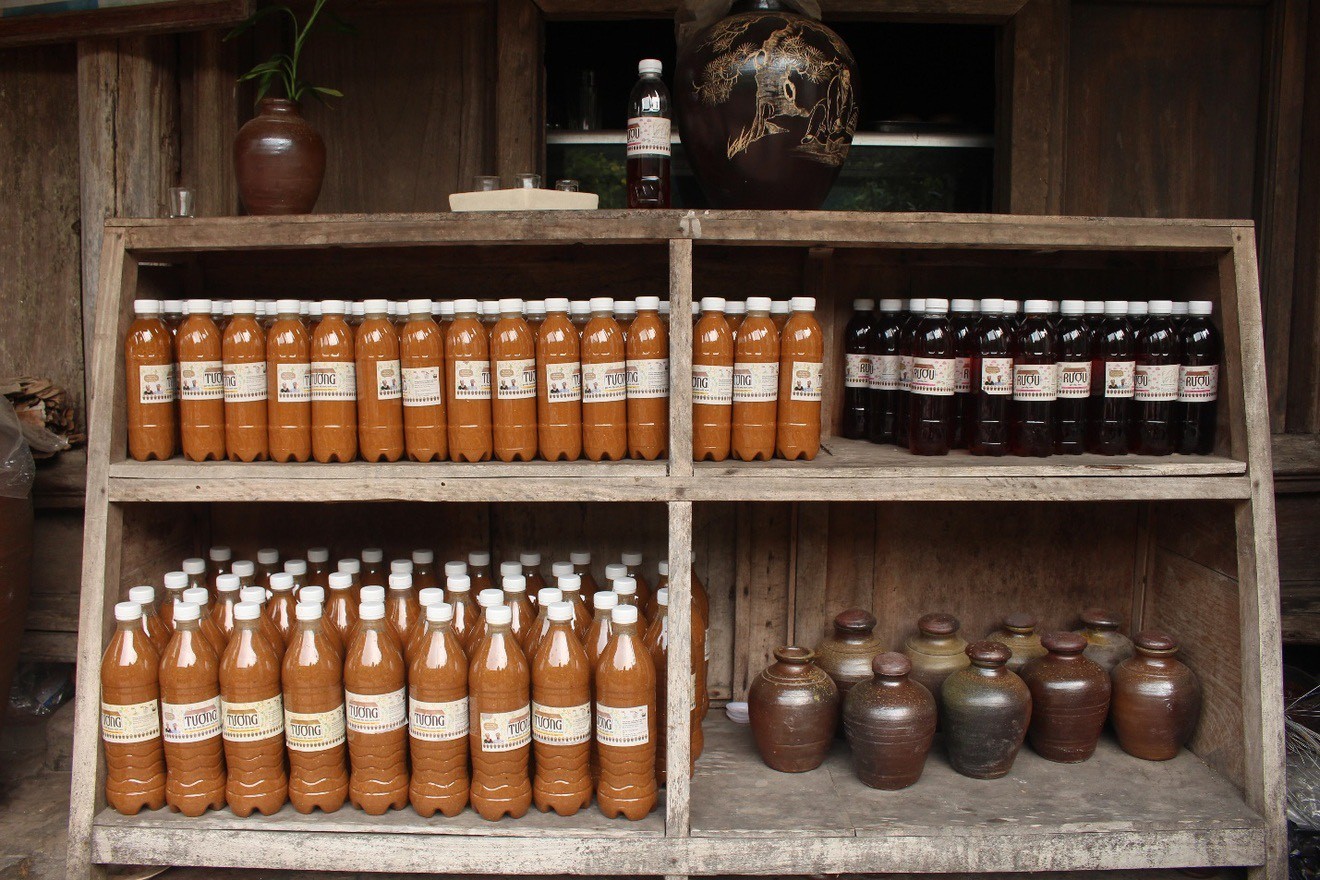 Độc đáo làng nghề làm tương Mông Phụ Độc đáo làng nghề làm tương Mông Phụ