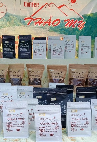 Cà phê phin giấy Thảo My thương hiệu từ chương trình OCOP