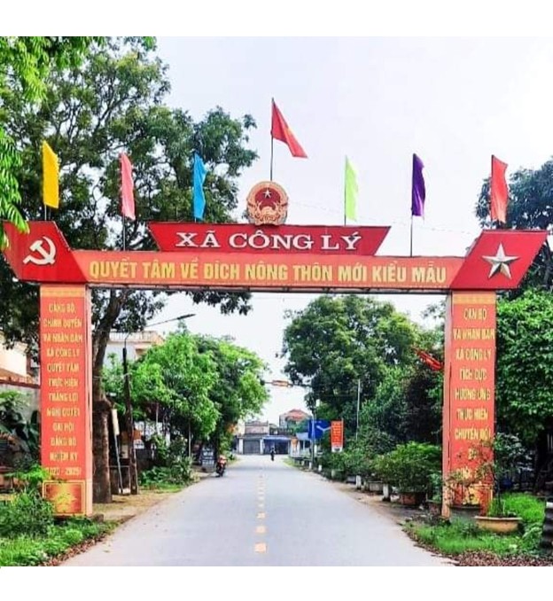 Huyện Lý Nhân (Hà Nam): Xã Công Lý về đích nông thôn mới nâng cao Huyện Lý Nhân (Hà Nam): Xã Công Lý về đích nông thôn mới nâng cao