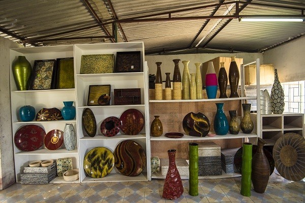 Nghề đan lát tre nứa thành sản phẩm thủ công mỹ nghệ tinh xảo Nghề đan lát tre nứa thành sản phẩm thủ công mỹ nghệ tinh xảo