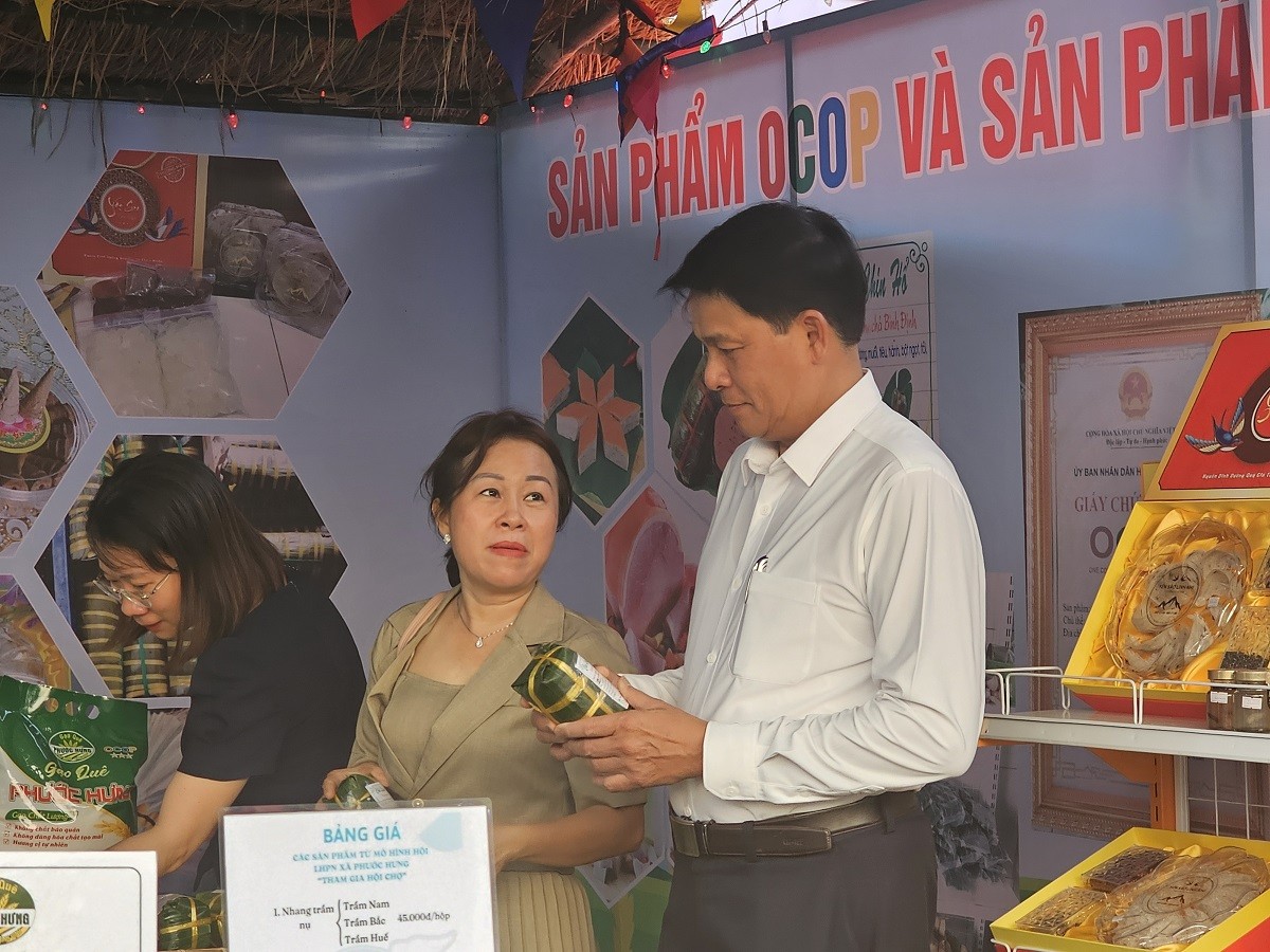 Bình Định: Tuy Phước tổ chức Phiên chợ giới thiệu sản phẩm OCOP Bình Định: Tuy Phước tổ chức Phiên chợ giới thiệu sản phẩm OCOP