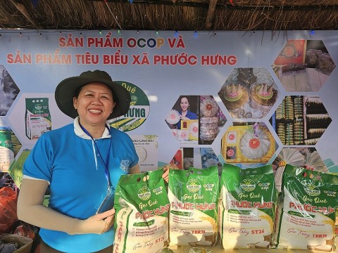 Bình Định: Tuy Phước tổ chức Phiên chợ giới thiệu sản phẩm OCOP