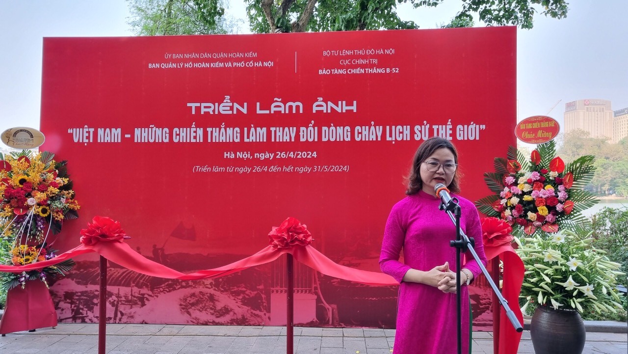 Ấn tượng triển lãm ảnh 'Việt Nam - những chiến thắng làm thay đổi dòng chảy lịch sử Thế giới' Ấn tượng triển lãm ảnh 'Việt Nam - những chiến thắng làm thay đổi dòng chảy lịch sử Thế giới'