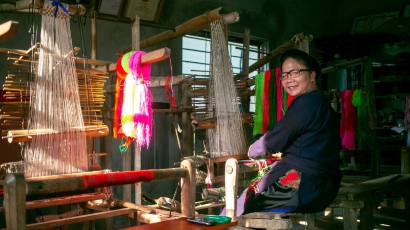 Nghề thủ công truyền thống dệt thổ cẩm của người Tày xã Ngọc Đào (Hà Quảng) được công nhận Di sản Văn hóa phi vật thể Quốc gia năm 2023. Nghề thủ công truyền thống dệt thổ cẩm của người Tày xã Ngọc Đào (Hà Quảng) được công nhận Di sản Văn hóa phi vật thể Quốc gia năm 2023.