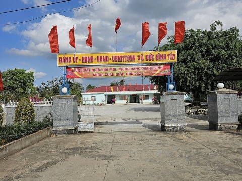 Phú Yên: Xã Đức Bình Tây đạt chuẩn Nông thôn mới nâng cao