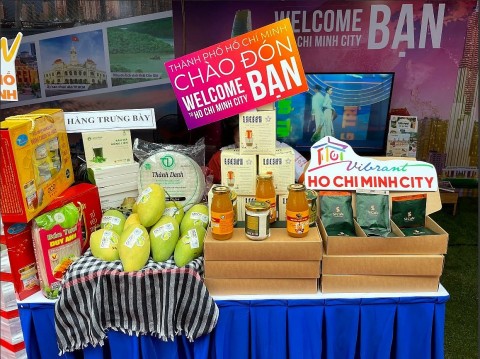 Sản phẩm OCOP TP.HCM chuẩn bị vào khách sạn sang