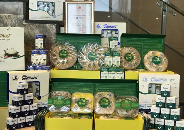 Sản phẩm OCOP yến sào Tam Quan của thị xã Hoài Nhơn Sản phẩm OCOP yến sào Tam Quan của thị xã Hoài Nhơn