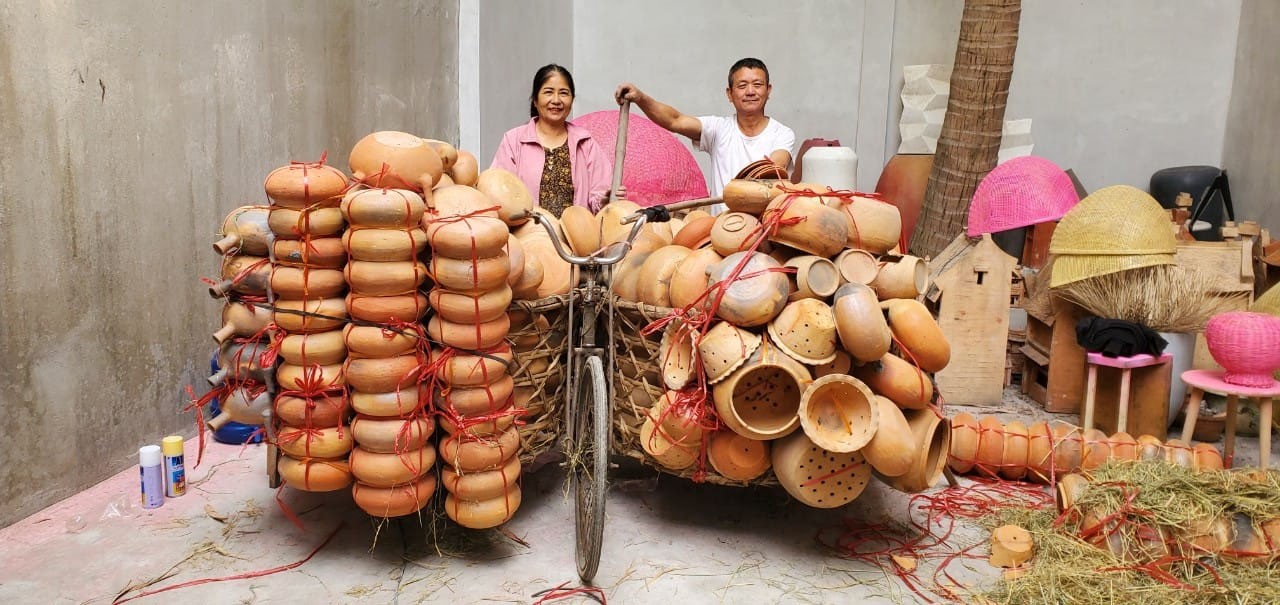 Mộc mạc nghề làm nồi đất ở làng Trù Sơn Mộc mạc nghề làm nồi đất ở làng Trù Sơn